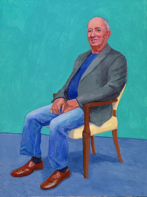 BBC Arts - BBC Arts - Portraits of personality: Hockney holds court at ...