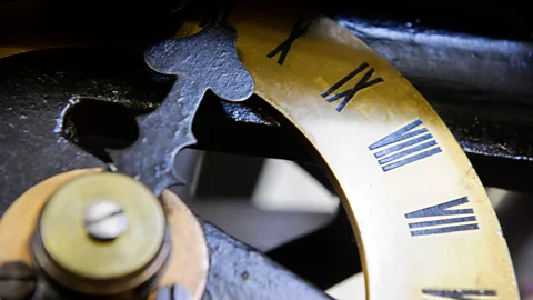 UK Parliament/Jessica Taylor A close-up of one of the dials on the clock mechanism (Credit: UK Parliament/Jessica Taylor)