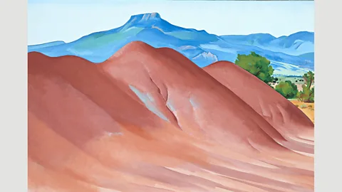 2016 Georgia O'Keeffe Museum/ DACS, London O’Keeffe never tired of painting the Pedernal mountain, which is where her ashes are scattered (Credit: 2016 Georgia O'Keeffe Museum/ DACS, London)