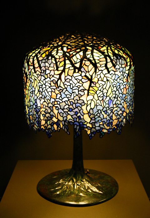 Wisteria table lamp, Clara Driscoll - Tiffany & Co., c.1905