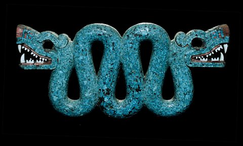 Pectoral ornament in the form of a double-headed serpent, unknown artist