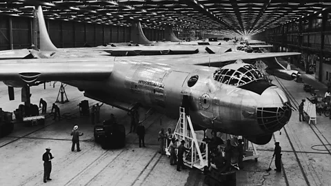 Getty Images The US Air Force looked at converting B-36 bombers with a nuclear powerplant (Credit: Getty Images)