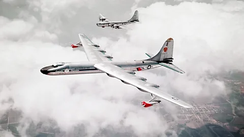 US Department of Defense The single NB-36H flew dozens of missions – but the reactor was never used to power the aircraft in flight (Credit: US Department of Defense)