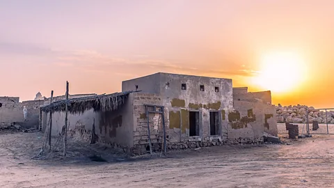 Kemal Kestelli / Flickr / CC by-SA 2.0 The lure of oil can even draw people away from towns whose populations were previously quite steady, such as this district of Al Jazirah Al Hamra in the United Arab Emirates.