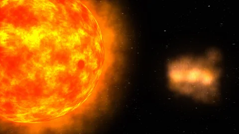 Getty Images Photons pushed out by the Sun could allow spacecraft to travel further into space (Credit: Getty Images)