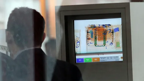 Getty Images X-rays are already used at airports to screen luggage – and some can be used to see beneath clothing (Credit: Getty Images)