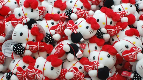 Alamy Hello Kitty's full name is Kitty White, and she has a family and lives in London (a fad for all things British hit Japan in the mid-1970s) (Credit: Alamy)