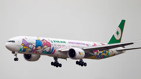 Getty Images Cute characters adorn planes, and various other forms of transport (Credit: Getty Images)