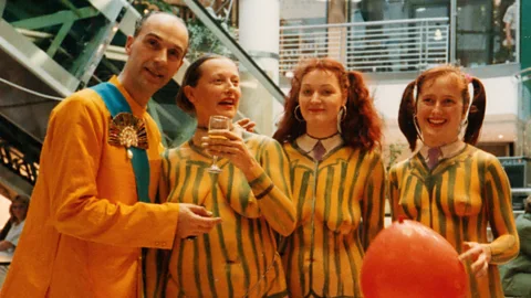 The naked performers who shocked London