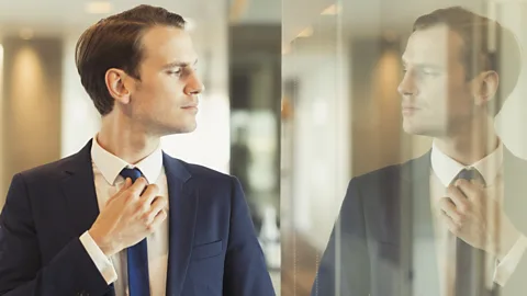 Getty Images Man admiring his own reflection (Credit: Getty Images)