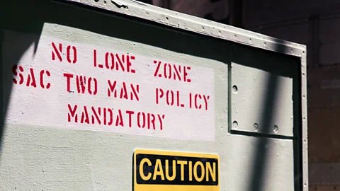 Chris Hinkle Crew members had to be within sight of each other at all times (Credit: Chris Hinkle)