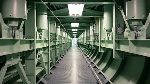 Chris Hinkle The silo is left exactly as it was when it was decommissioned in 1982 (Credit: Chris Hinkle)