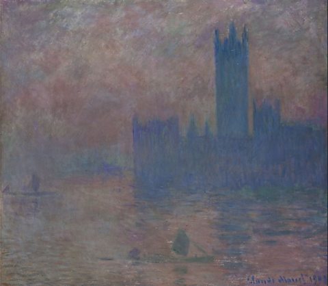 Houses of Parliament, Claude Monet, 1903, oil on canvas, Fine Art Images/Heritage Images/Getty Images