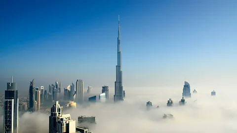 Getty Images It took 22 million man hours to complete the Burj Khalifa (Credit: Getty Images)