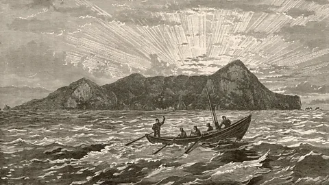 Alamy The isolation of Pitcairn in the South Pacific and the mixture of people there made it a natural breeding ground for a distinct language, Pitkern (Credit: Alamy)