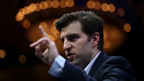 Justin Sullivan/Getty Images Airbnb co-founder and CEO Brian Chesky at the Fortune Global Forum in 2015 in San Francisco, California (Credit: Justin Sullivan/Getty Images)