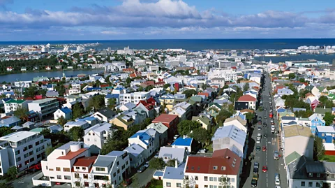 Alamy View over Rekjavik from Hallgrimskikja church Iceland (Credit: Alamy)