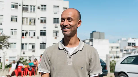 Paulo del Valle Christiano Bento is part of the local effort to map the favelas (Credit: Paulo del Valle)