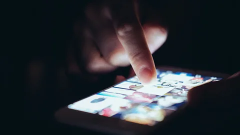 Getty Images Many phone apps can be modified to help blind users navigate the digital world (Credit: Getty Images)