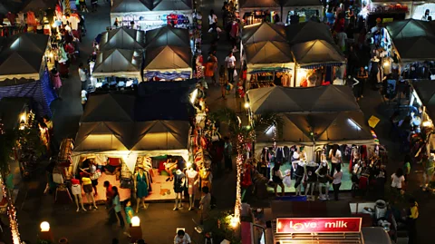 Aroon Thaewchatturat/Alamy On Nut was a well-loved night market that closed in October 2015 (Credit: Aroon Thaewchatturat/Alamy)