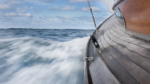 Getty Images Small boats close to land are a safer bet for those who suffer from seasickness (Credit: Getty Images)