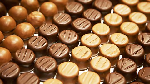 Variety of hand made swiss chocolate