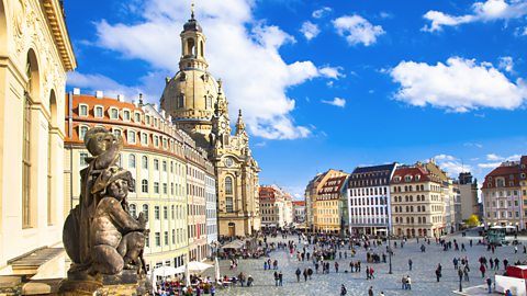 Church Frauenkirche in Dresden Germany