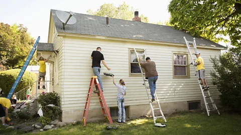 Getty Images Ensure you have a team of adept handymen in place before you start a renovation (Credit: Getty Images)