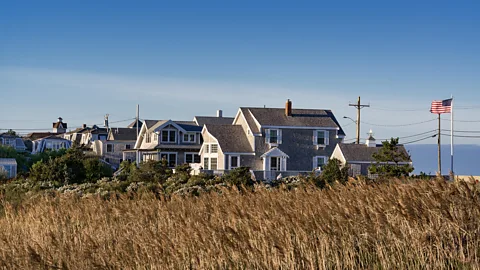 Alamy Martha’s Vineyard, south of Cape Cod in Massachusetts, is a popular destination for Americans who use ‘summer’ as a verb (Credit: Alamy)