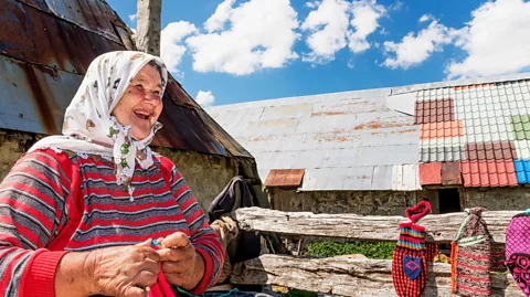Alessandra Gaeta / Alamy Those who live in Lukomir content themselves with the gentle rhythms of village life (Credit: Alessandra Gaeta / Alamy)