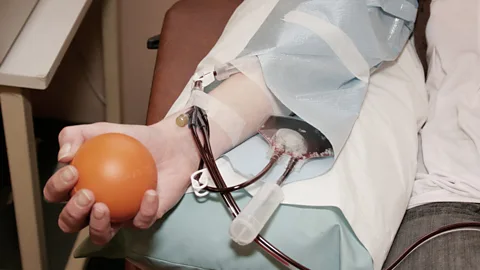 Alamy People living in affluent areas are more likely to make an organ donation - but it could be they are simply happier, making them more altruistic (Credit: Alamy)