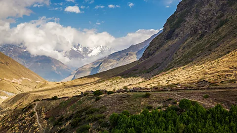 Himanshu Khagta The abandoned villages Panchu and Ghangar are the starting point of a trek (Credit: Himanshu Khagta)