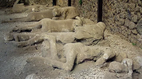 Rex Pompeii serves as a stark reminder of the region's geological power (Credit: Rex)