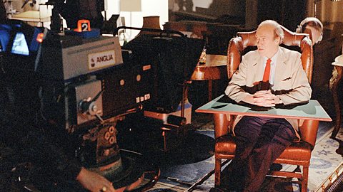 The programme Tales Of The Unexpected being filmed