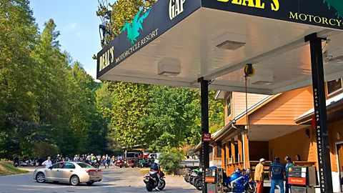 Susan Leggett/Alamy The Deals Gap Motorcycle Resort is often fully booked in the summer (Credit: Susan Leggett/Alamy)