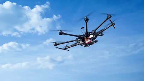 iStock Eventually, remotely piloted quadcopters could be powerful enough to carry passengers (Credit: iStock)