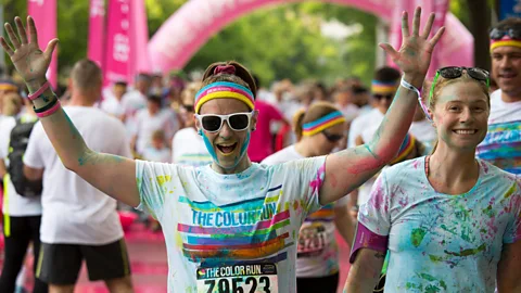 iStock Generosity can be competitive - meaning we give more if we think we will be compared to others (Credit: iStock)