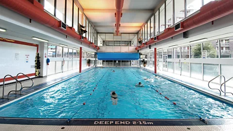 Alamy For Rachel, diving into this pool would be like swimming in potent bleach (Credit: Alamy)