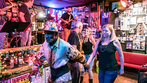Bas van Oort The 96-year-old still dances, usually with the prettiest lady around (Credit: Bas van Oort)