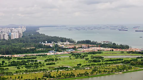Alamy Singapore is a city-sized island at the southern tip of the Malay Peninsula, originally populated by Malays (Credit: Alamy)