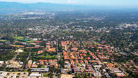 Hans Blossey/Alamy Stock Photo Stanford University, once attended by Dave Packard and Bill Hewlett, is nestled in the Silicon Valley (Credit: Hans Blossey/Alamy Stock Photo)