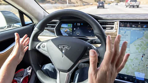 Bloomberg Tesla, which launched its first car in 2008, was founded in Silicon Valley (Credit: Bloomberg)