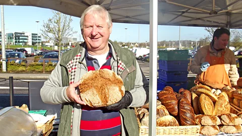 Good Food Ireland Declan Ryan sells bread at Arbutus Bread and a stall in Cork’s English Market (Credit: Good Food Ireland)