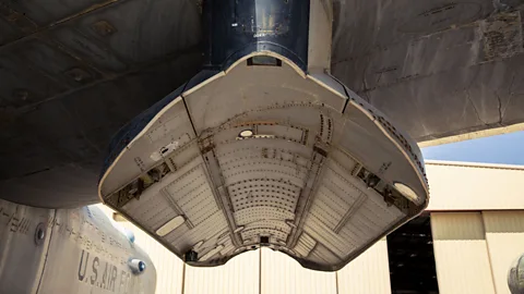 Chris Hinkle The B-52s were designed to carry bombs under the wings (Credit: Chris Hinkle)