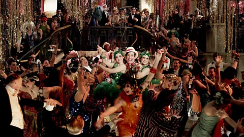 Warner Bros F Scott Fitzgerald’s The Great Gatsby immortalized the era – right down to its inclusion of a Lenglen-esque sportswoman in the character Jordan Baker (Credit: Warner Bros)