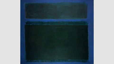 Kate Rothko Prizel and Christopher Rothko ARS, NY and DACS, London Rothko’s No 15 Dark Greens on Blue with Green Band dates from 1957 (Credit: Kate Rothko Prizel and Christopher Rothko ARS, NY and DACS, London)