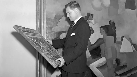 Getty Images Nelson Rockefeller was the president of MoMA in the 1940s and 1950s and had close ties with figures in US intelligence (Credit: Getty Images)