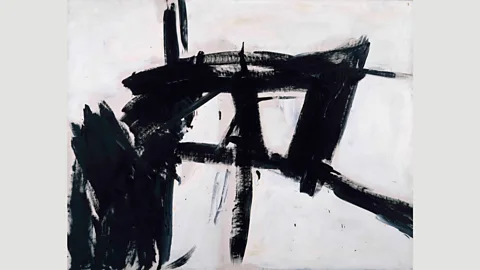 Museum of Contemporary Art Chicago Franz Kline’s works are more rigorously composed and less spontaneous than those of other Abstract Expressionists (Credit: Museum of Contemporary Art Chicago)