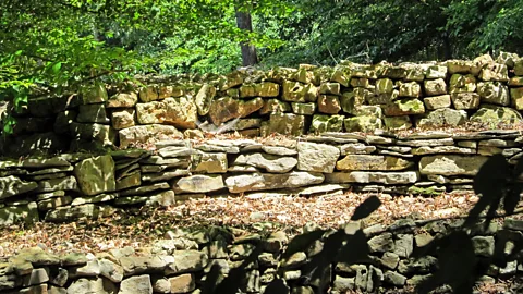 Mike Gerrard Thirty-five years ago, a Euchee elder advised Hendrix to honour his ancestor with stones (Credit: Mike Gerrard)