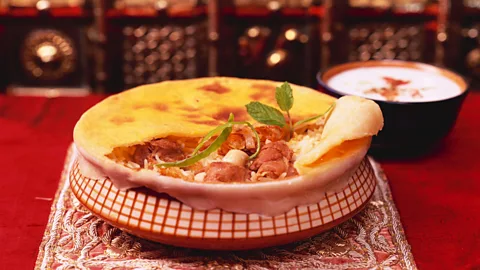 Bon Appetit/Alamy Stock Photo Hyderabad's traditional method of preparing biryani is called dum (Credit: Bon Appetit/Alamy Stock Photo)